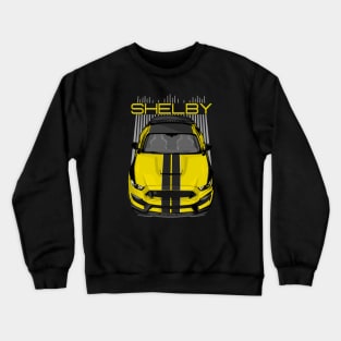 Shelby GT350 - Yellow & Black Crewneck Sweatshirt